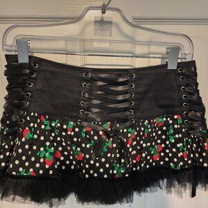 Hell Bunny Strawberry Skirt